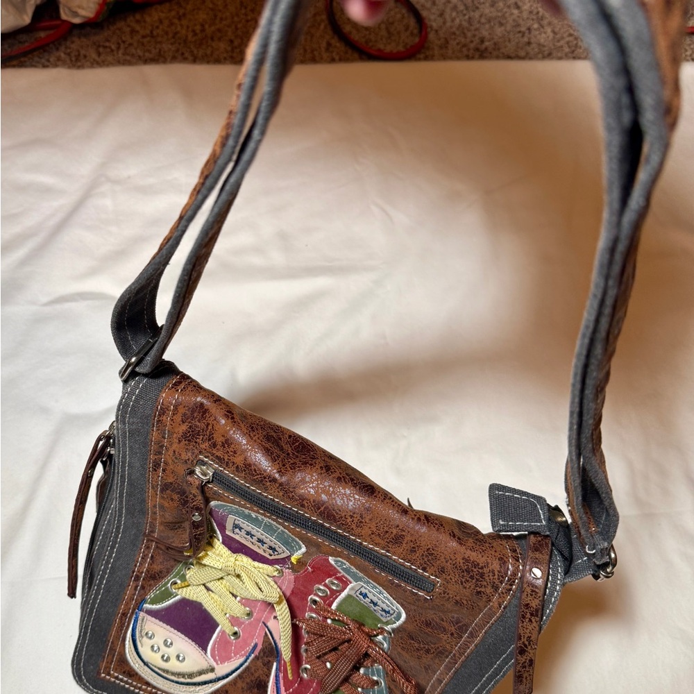Super Cute Crossbody Satchel with adjustable strap for Shoulder or Tote - Picture 8 of 8